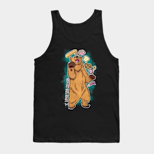 I Love You Bread Tank Top